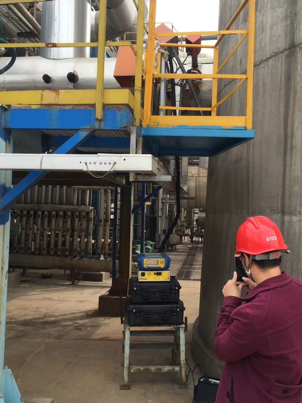 中石化系統單位有機物廢氣現場測試