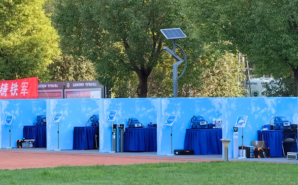 PF-300便攜式非甲烷總烴測試儀參與大比武現場 PF-300便攜式非甲烷總烴測試儀參與大比武現場